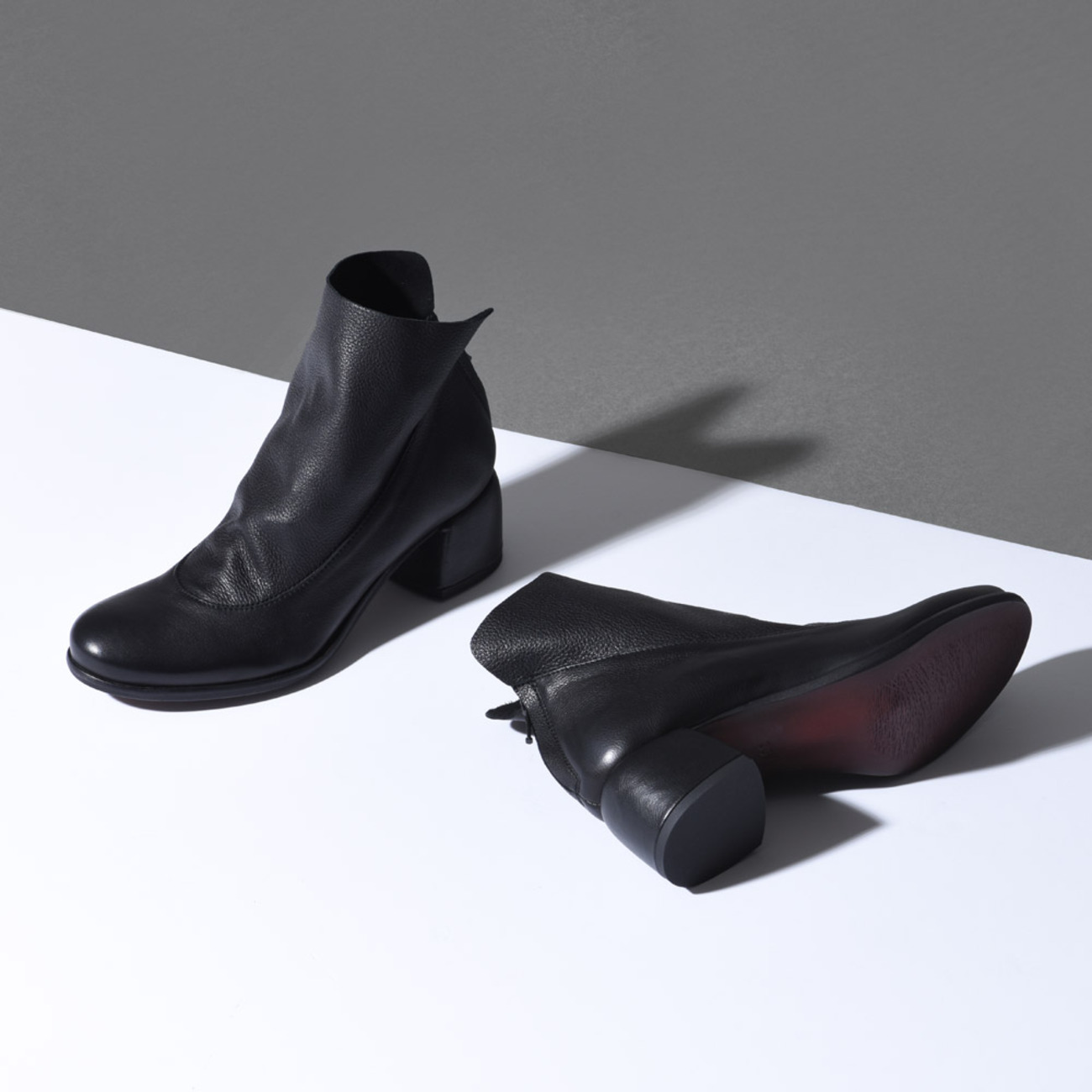 [LILIMILL] TWISNER ANKLE BOOTS - NERO